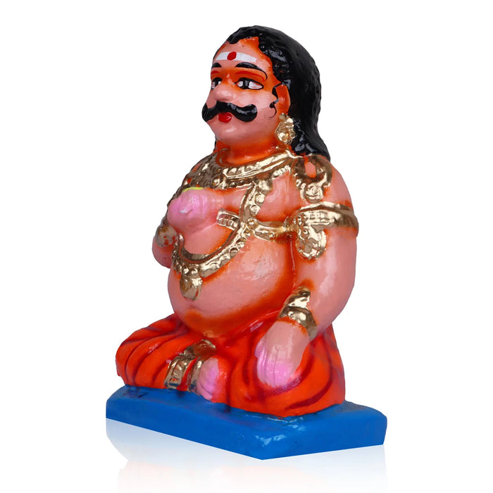 Maya Bazar Clay Golu Bommai Set - 7.5 Inches | Giri Golu Doll/ Navaratri Golu Bomma/Gombe/Bommai