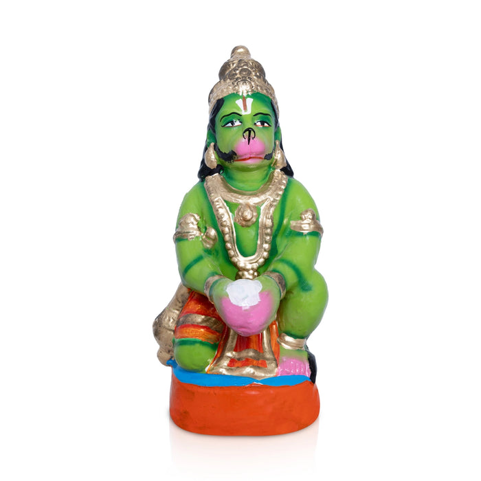 Ramar Pattabishegam Clay Golu Bommai Set - 13.5 x 10 Inches | Giri Golu Doll/ Navaratri Kolu Bomma/ Bommalu