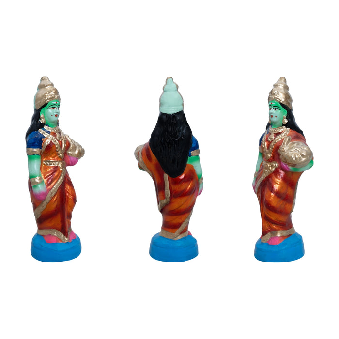 Pradosham Clay Golu Bommai Set - 11 x 8.5 Inches | Golu Doll/ Navaratri Golu Bomma/ Gombe/ Bommai