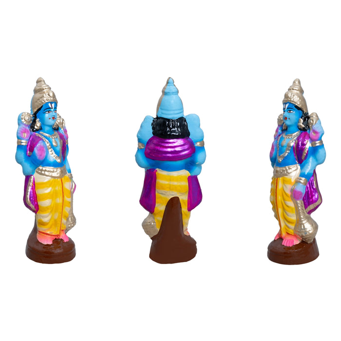 Pradosham Clay Golu Bommai Set - 11 x 8.5 Inches | Golu Doll/ Navaratri Golu Bomma/ Gombe/ Bommai