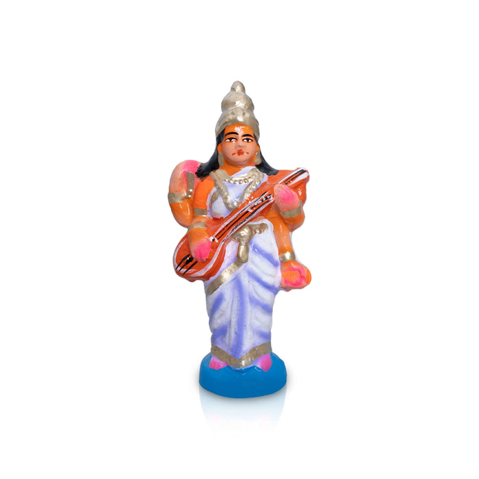 Pradosham Clay Golu Bommai Set - 11 x 8.5 Inches | Golu Doll/ Navaratri Golu Bomma/ Gombe/ Bommai