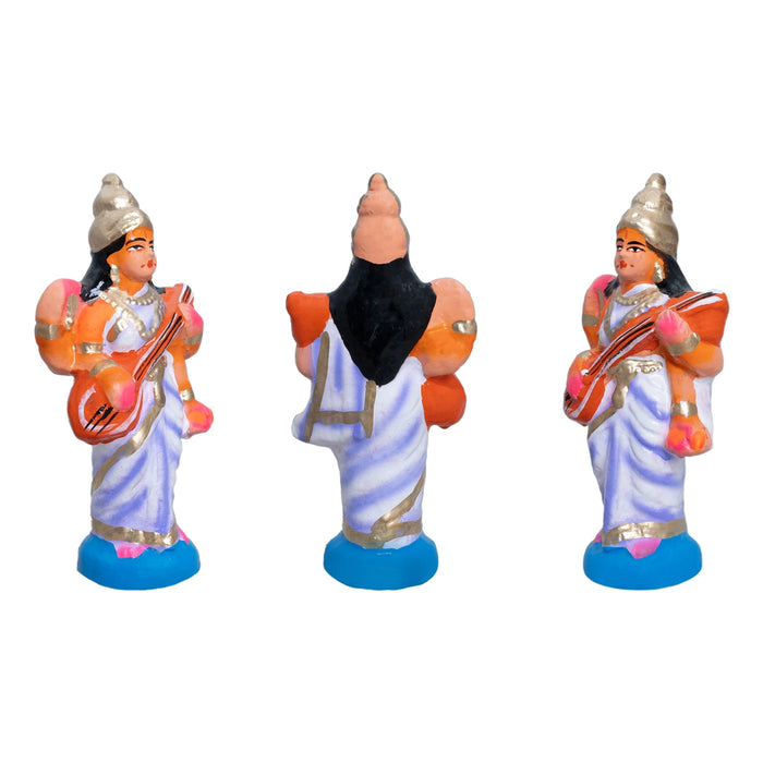 Pradosham Clay Golu Bommai Set - 11 x 8.5 Inches | Golu Doll/ Navaratri Golu Bomma/ Gombe/ Bommai