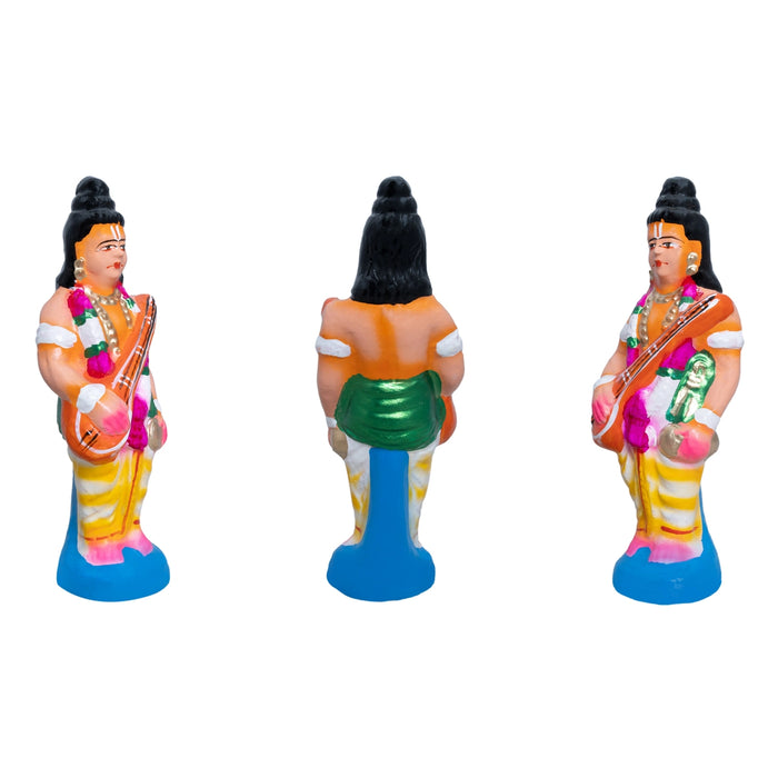 Pradosham Clay Golu Bommai Set - 11 x 8.5 Inches | Golu Doll/ Navaratri Golu Bomma/ Gombe/ Bommai