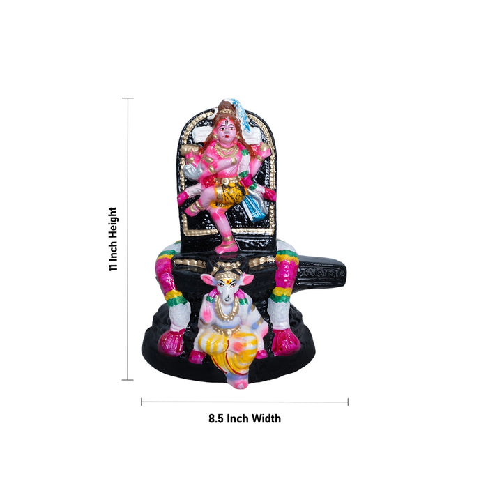 Pradosham Clay Golu Bommai Set - 11 x 8.5 Inches | Golu Doll/ Navaratri Golu Bomma/ Gombe/ Bommai