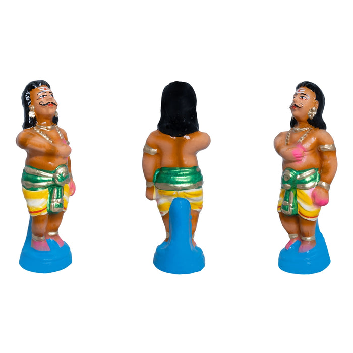 Pradosham Clay Golu Bommai Set - 11 x 8.5 Inches | Golu Doll/ Navaratri Golu Bomma/ Gombe/ Bommai