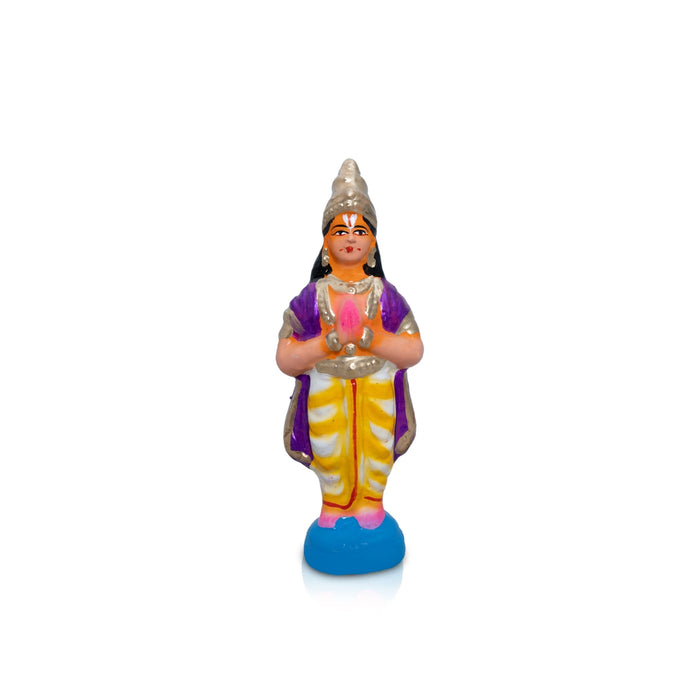 Pradosham Clay Golu Bommai Set - 11 x 8.5 Inches | Golu Doll/ Navaratri Golu Bomma/ Gombe/ Bommai
