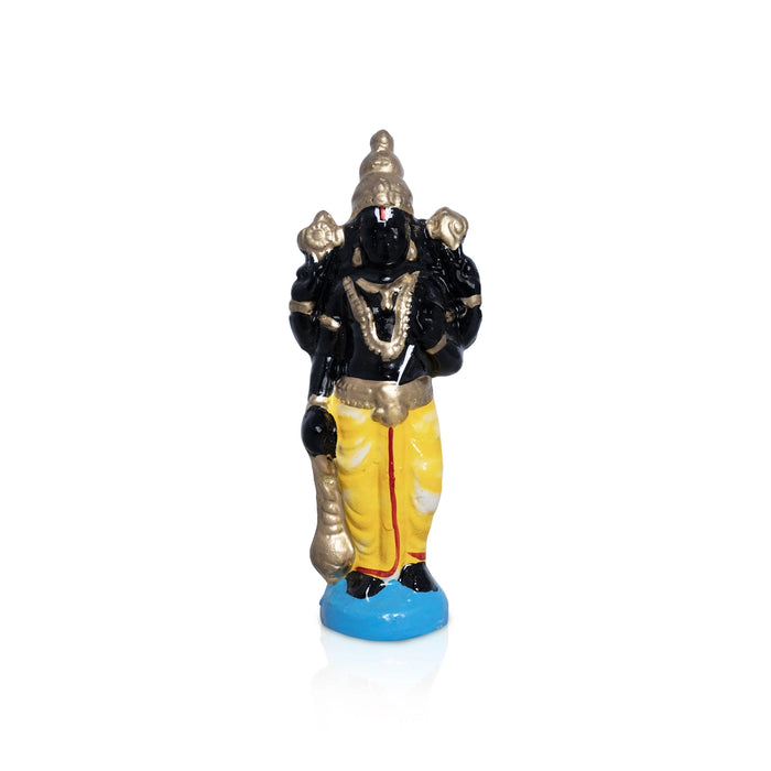 Srirangam Clay Golu Bommai Set - 8.5 x 10.5 Inches | Giri Golu doll/ Navaratri Kolu Bommalu/ Dasara Doll