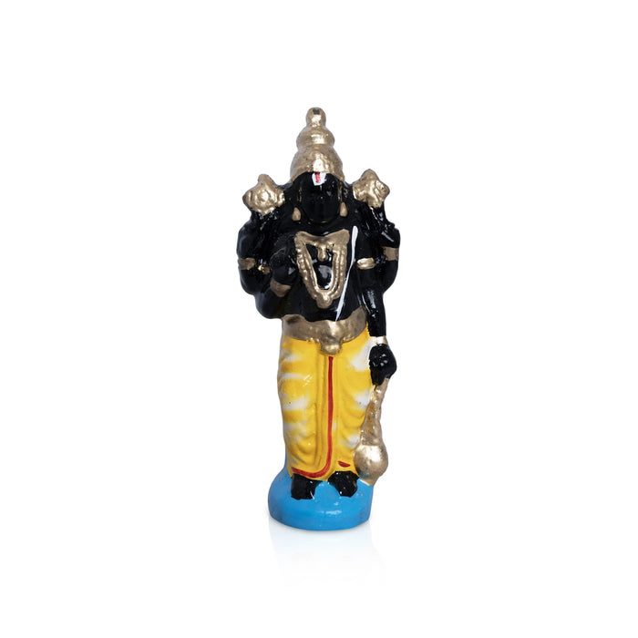 Srirangam Clay Golu Bommai Set - 8.5 x 10.5 Inches | Giri Golu doll/ Navaratri Kolu Bommalu/ Dasara Doll