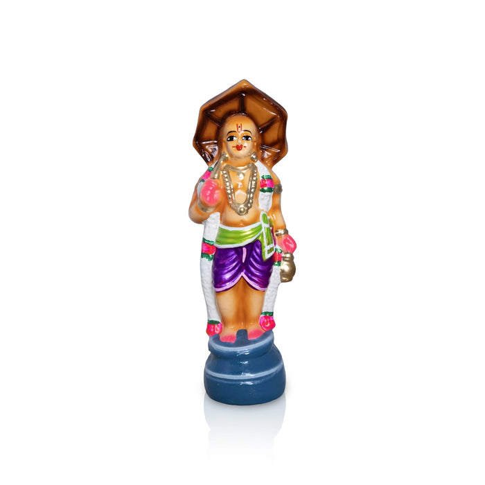 Dasavataram Clay Golu Bommai Set - 10 x 4 Inches | Giri Golu Doll/ Navaratri Golu Bomma/ Gombe/ Bommai