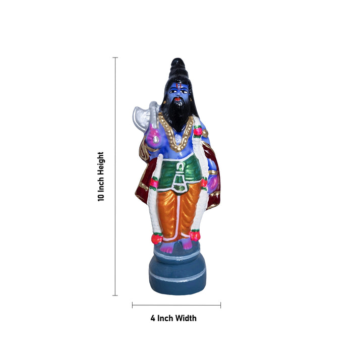Dasavataram Clay Golu Bommai Set - 10 x 4 Inches | Giri Golu Doll/ Navaratri Golu Bomma/ Gombe/ Bommai