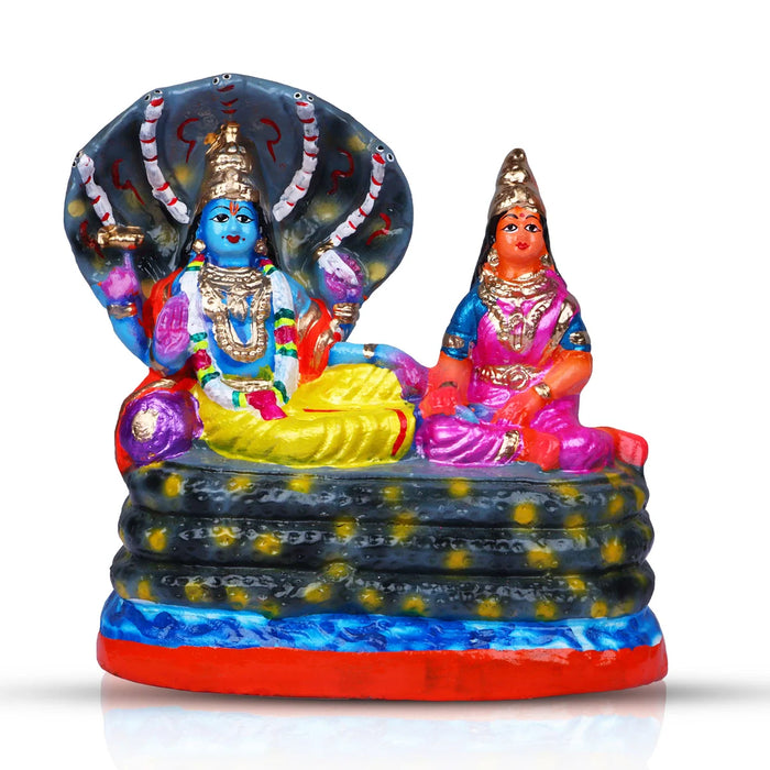 Ranganathar Clay Golu Bommai - 8 x 8.5 Inches | Giri Golu Doll/ Navaratri Golu Bomma/Gombe/Bommai