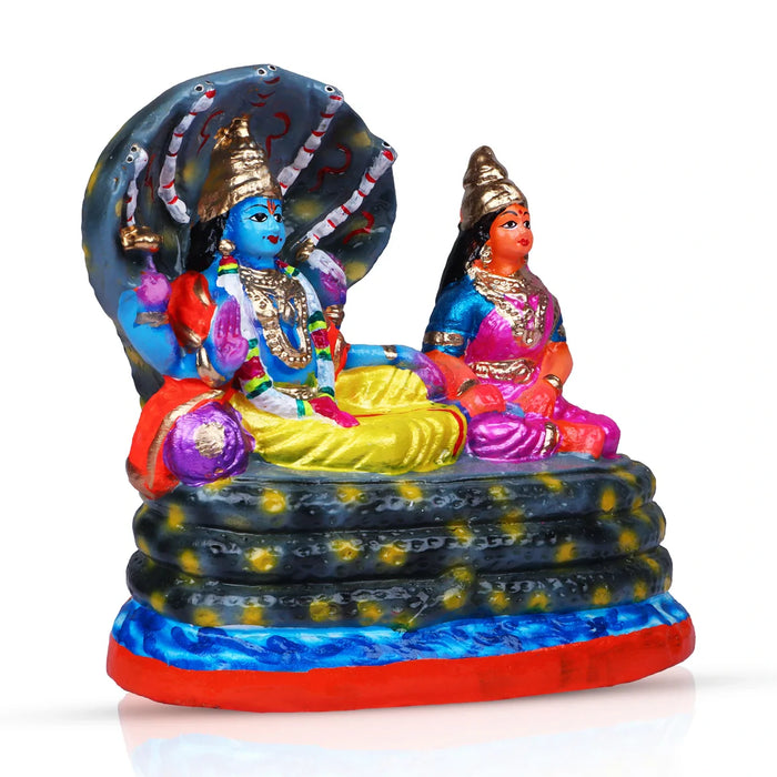 Ranganathar Clay Golu Bommai - 8 x 8.5 Inches | Giri Golu Doll/ Navaratri Golu Bomma/Gombe/Bommai