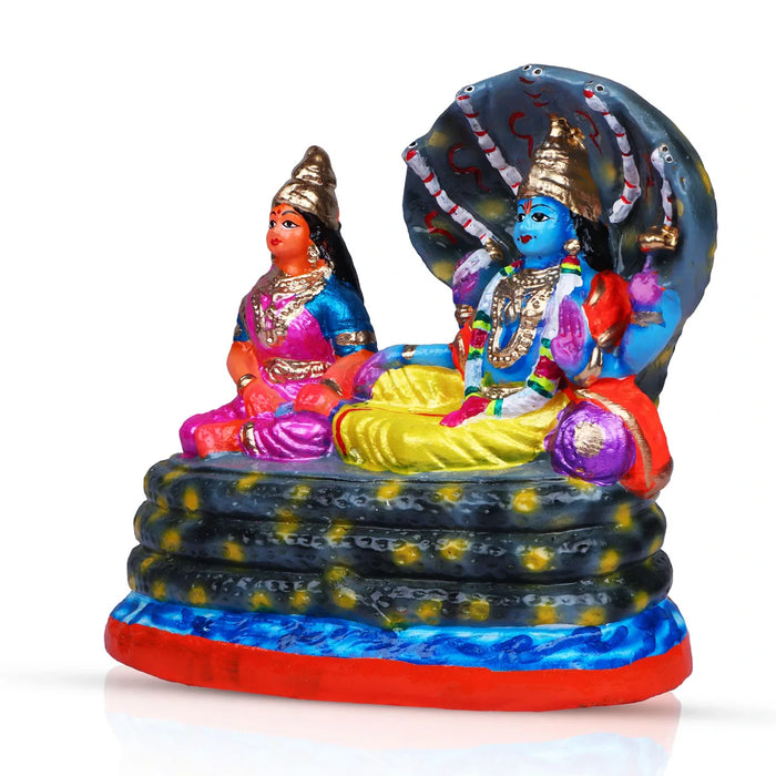 Ranganathar Clay Golu Bommai - 8 x 8.5 Inches | Giri Golu Doll/ Navaratri Golu Bomma/Gombe/Bommai