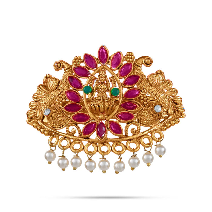Kemp Hair Clip | Artificial Hair Clip/ Mahalakshmi Design Hair Accessory for Hair Styling/ Assorted Designs