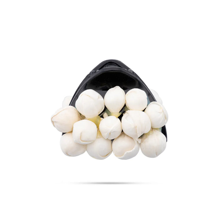 Jasmine Hair Clip | Artificial Jasmine Clip/ Flower Hair Clip/ Hair Accessory for Traditional Styling