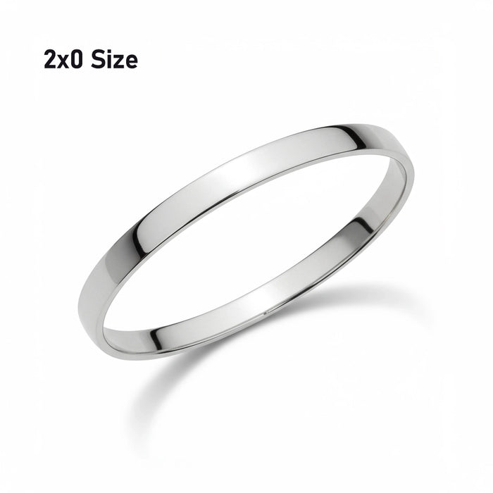 Silver Kada - Size 2 | H Baby Kaapu/ Bracelet Kada/ Bangle Kada For Infant Traditional Wear