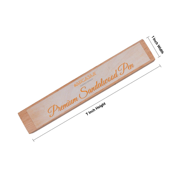 Sandalwood Pen - 7 x 1 Inches | Sandalwood Pen / Wooden Box with Pen for Gift & Daily Use
