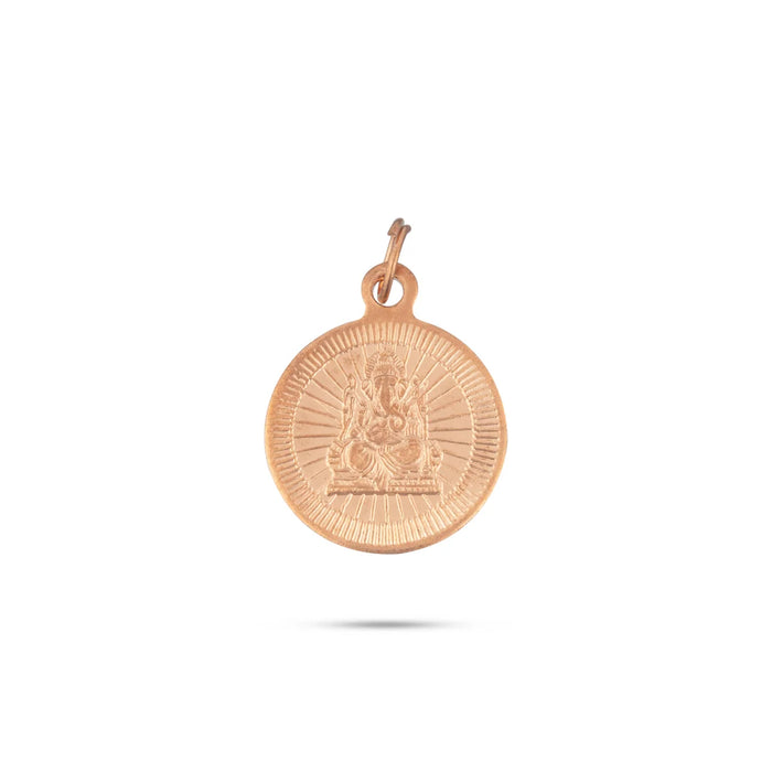 Ganesha Ayyappan Dollar - 1 Inch | Pendant/ Ayyappan Locket for Men & Women