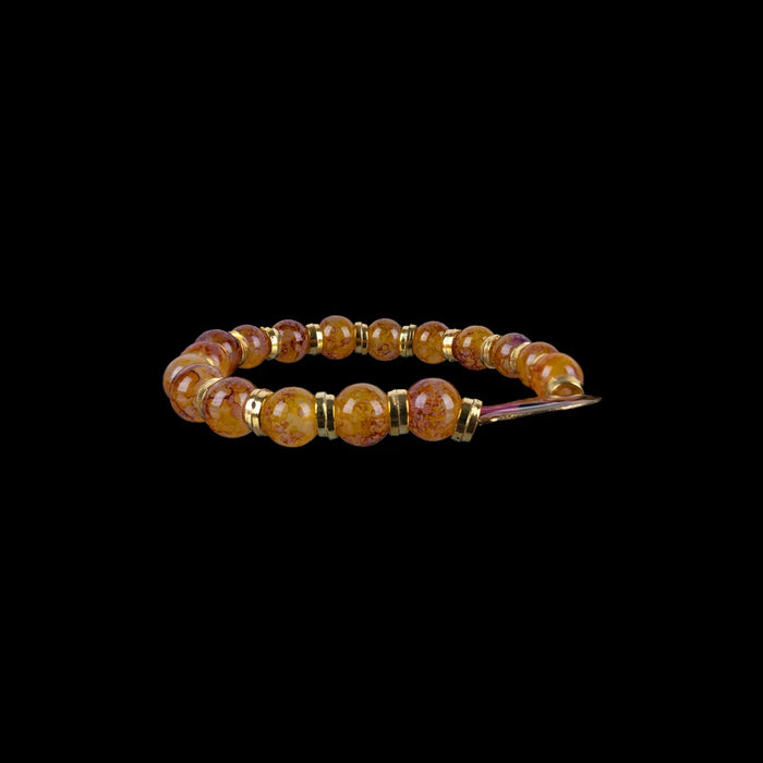 Delhi Guruji Bracelet - 2.5 Inch Dia | Multicolour Bead Bracelet / Spiritual Hand Band for Daily Wear