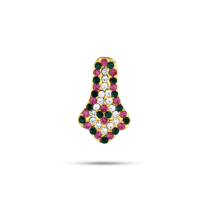 Amman Face Set | Stone Devi Face/ Multicolour Stone Ammavari Face For Pooja & Deity Decor