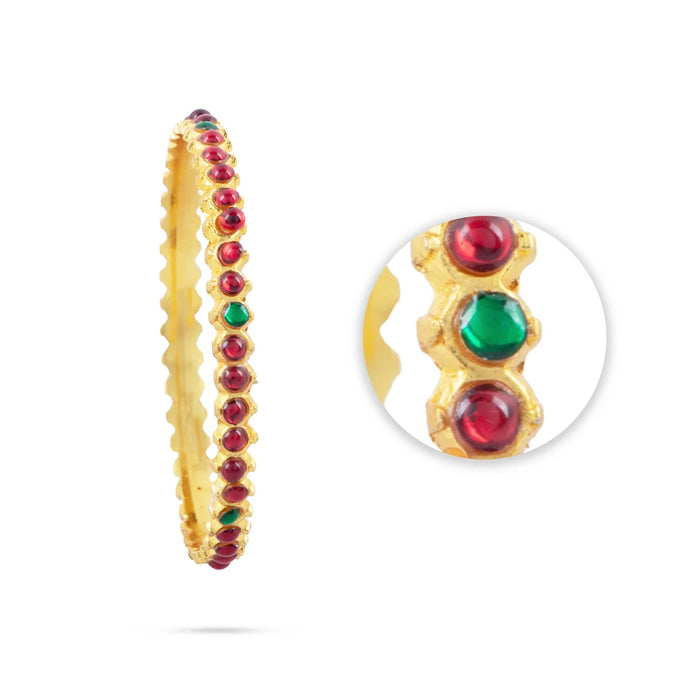 Kemp Bangles - 2.5 Inches | Dance Bangles/ Kada/ Kemp Stone Jewellery for Women