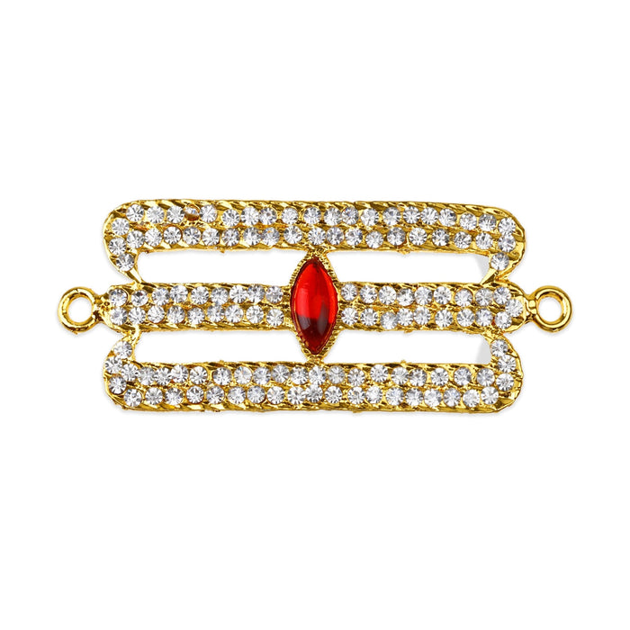 Shivan Vibuthi Pattai - 1.5 x 3.25 Inches | Vibhuti Pattai/ Stone Tripundra Tilak for Deity Decor