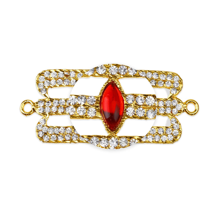 Shivan Vibuthi Pattai - 1.5 x 3.25 Inches | Vibhuti Pattai/ Stone Tripundra Tilak for Deity Decor