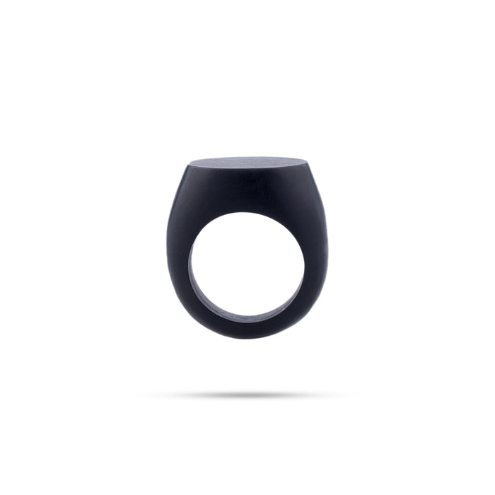 Finger Ring - 1 Inch | Ebony Ring/ Karungali Ring for Men And Women