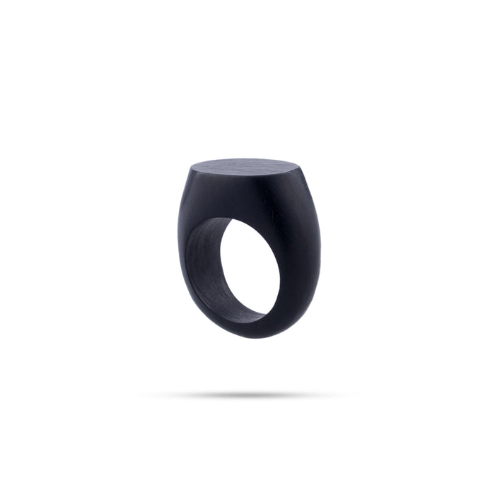 Finger Ring - 1 Inch | Ebony Ring/ Karungali Ring for Men And Women