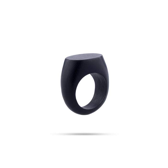 Finger Ring - 1 Inch | Ebony Ring/ Karungali Ring for Men And Women