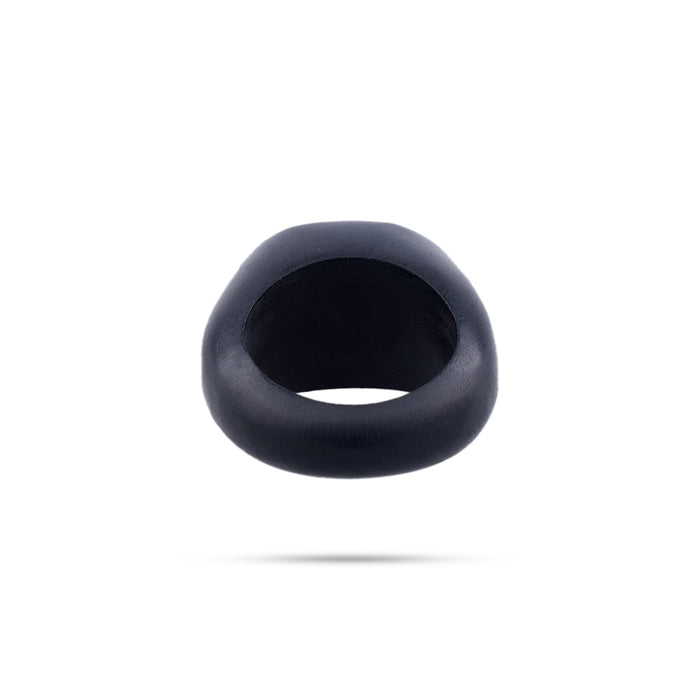 Finger Ring - 1 Inch | Ebony Ring/ Karungali Ring for Men And Women