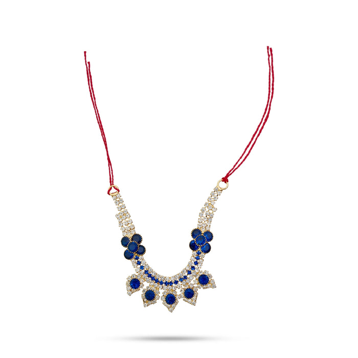 Stone Necklace - 1.5 Inches | Artificial Jewelry/ Stone Jewellery for Deity