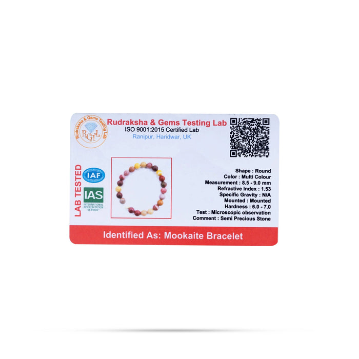 Mookite Bracelet - 2.5 Inches | Gemstone Bracelet/ Crystal Jewellery For Inner Strength And Energy Boost