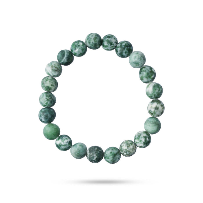 Tree Agate Bracelet - 2.5 Inches | Tree Agate Crystal Jewellery/ Stone Bracelet For Inner Stability
