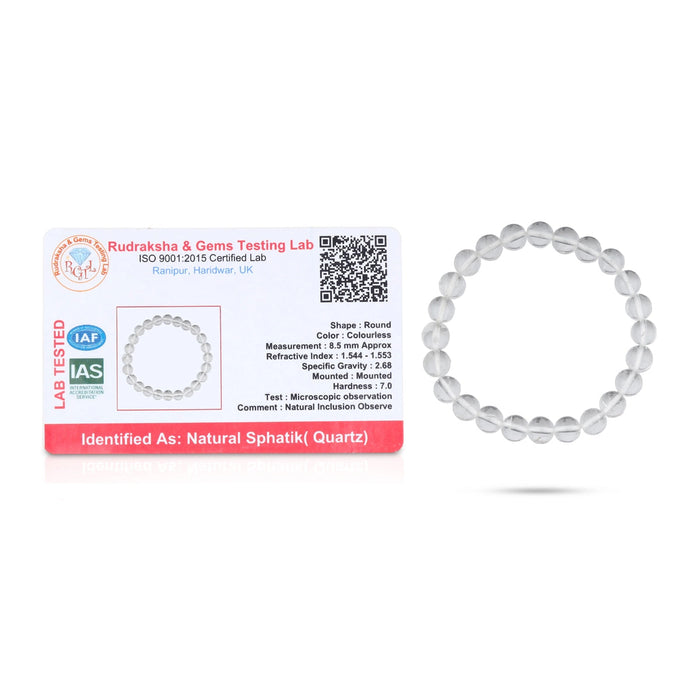 Spatik Bracelet - 2.5 Inches | Gem Stone Bracelet/ Crystal Bracelet For Energy Purification & Spiritual Growth