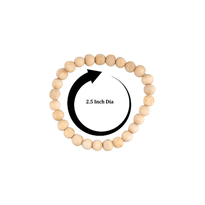 Tulsi Bracelet - 2.5 Inches | Tulasi Bracelet/ Tulsi Hand Band/ Thulasi Jewellery For Spiritual Wear