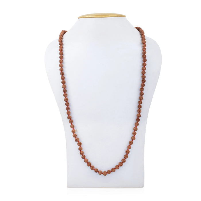 Rudraksha Malai | 6 to 7 mm Ruthratcham Malai/ Rudraksh Malai for Medi ...