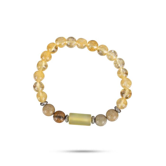 Crystal Bracelet- 2.5 Inches | Crystal Bead Hand Bracelet/ Semi Precious Stone Hand Band For Sagittarius Zodiac