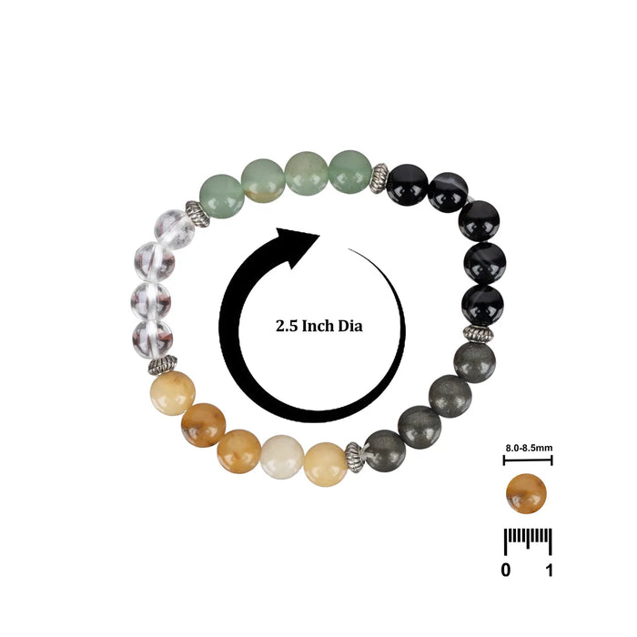 Money Magnet Bracelet - 2.5 Inches | Money Magnet Crystal Bracelet/ Money Magnet Hand Band For Spiritual Wear