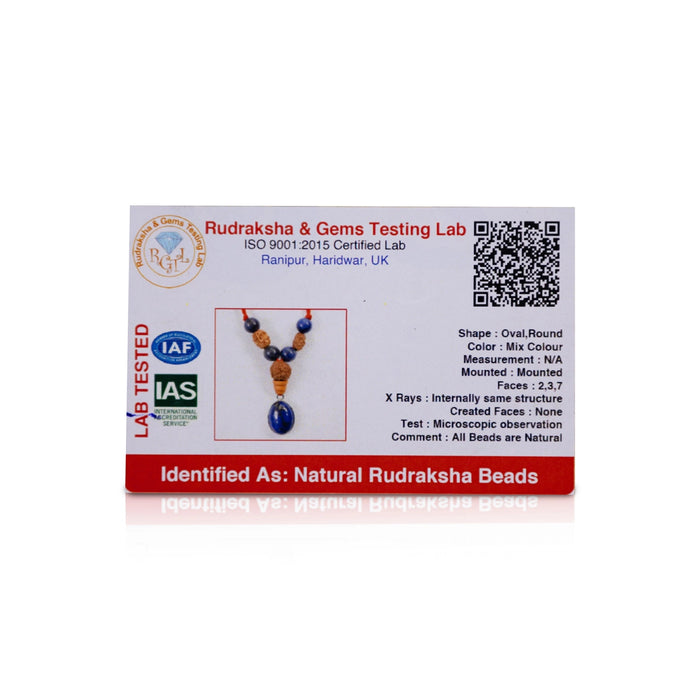 Semi Precious Rasi Kavach - Capricorn | Capricorn Rasi Kavach / Makara Rashi Gemstone Kavach for Spiritual Wear