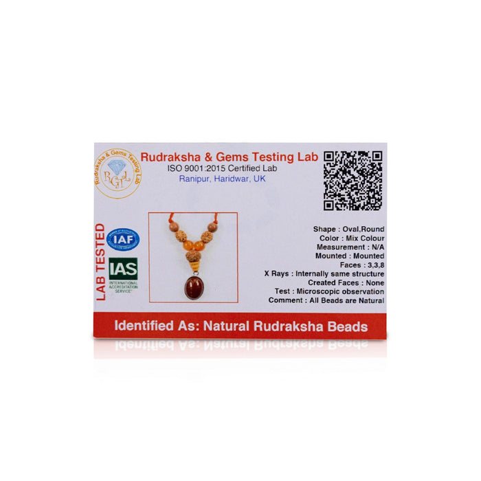 Semi Precious Rasi Kavach - Scorpio | Scorpio Rasi Kavach / Vrischika Rashi Gemstone Kavach for Astrology