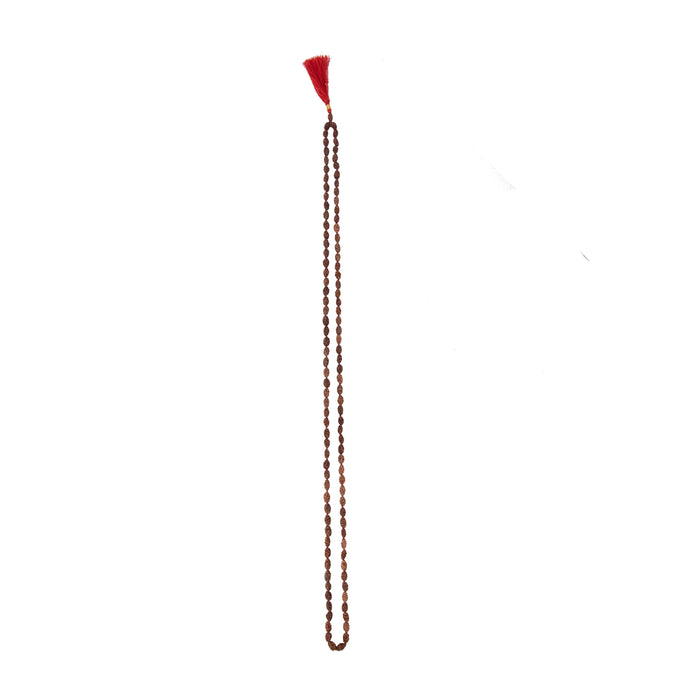 2 Mukhi Rudraksha Mala Java | Two Face Rudraksha Mala/ Rudraksha Bead Necklace for Daily Wear