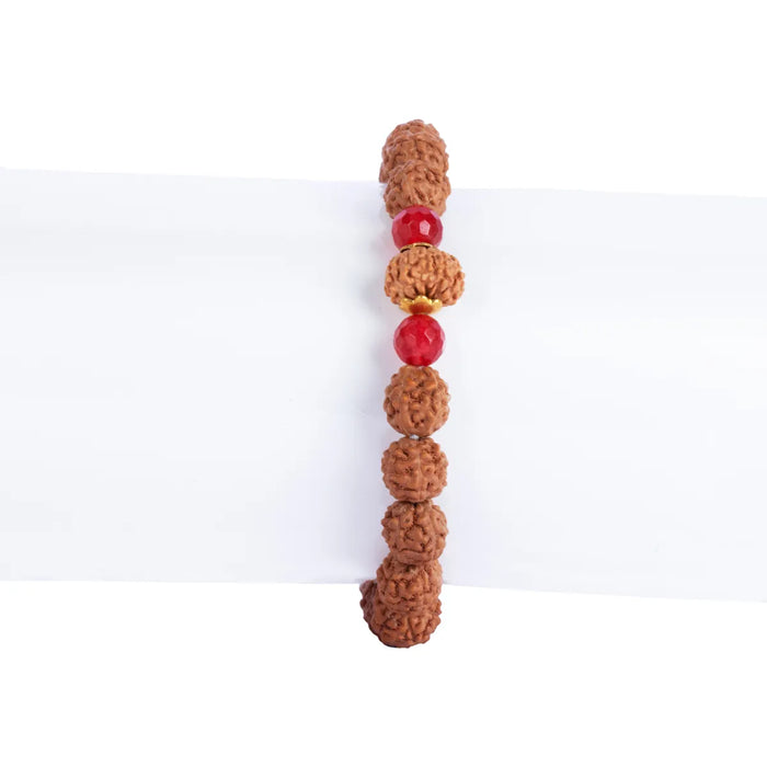 12 Face Rudraksha Bracelet | 12 Mukhi Ruthratcham Bracelet/ Rudraksh Hand Band For Positive Energy Protection