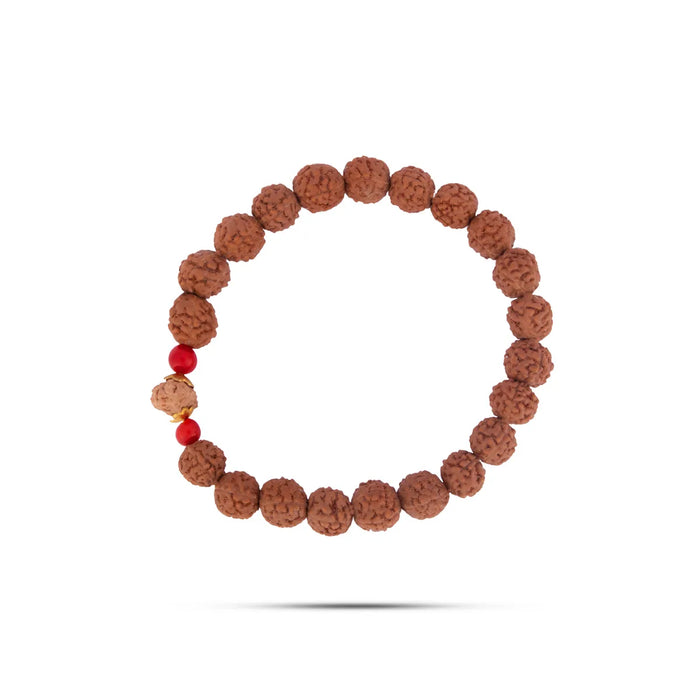 11 Face Rudraksha Bracelet | 11 Mukhi Ruthratcham Bracelet/ Rudraksh Hand Band For Spiritual Wear