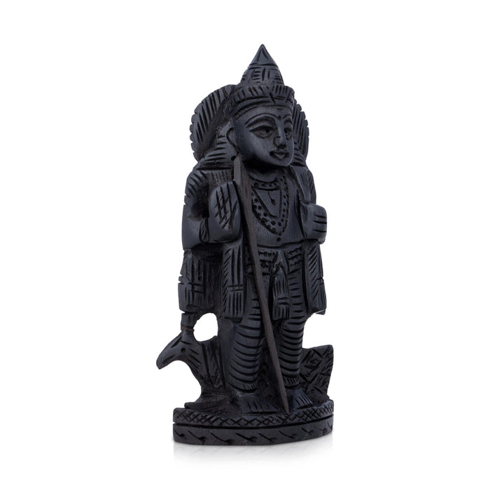 Murugan Statue - 4 X 2.5 Inches | Kartikeya Statue/ Karungali Statue For Pooja & Home Decor