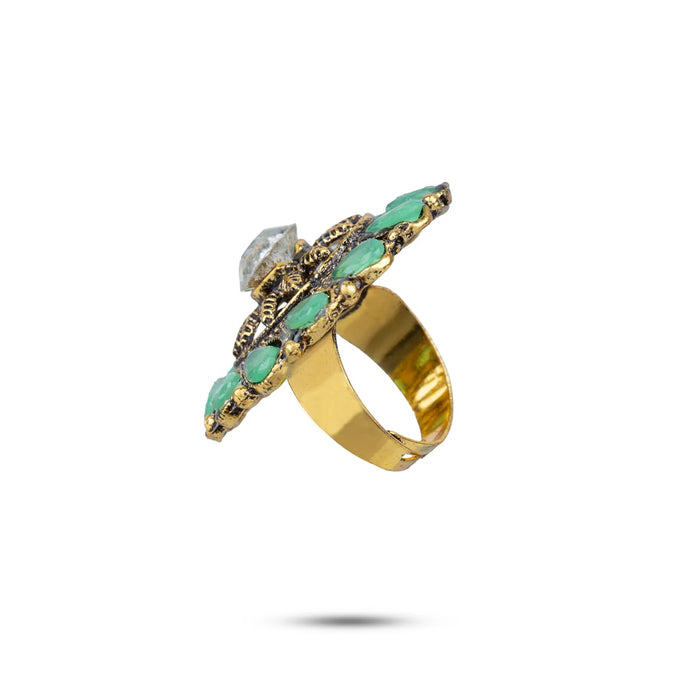 Ramola Ring - 1 Inch | Stone Ring/ Jewellery for Men & Women