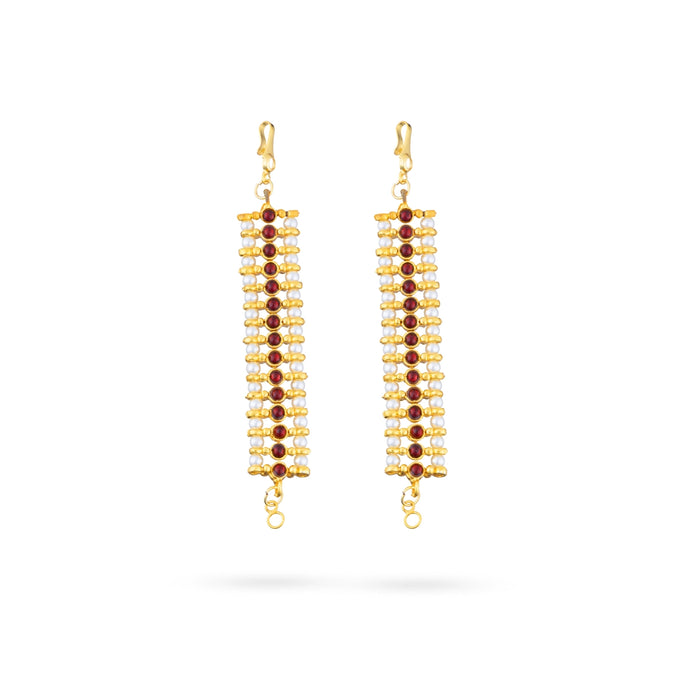 Bharatanatyam Jewellery Set Without Bangle | Kemp Artificial Jewelry/ Stone & Beads Design Jewellery for Dance