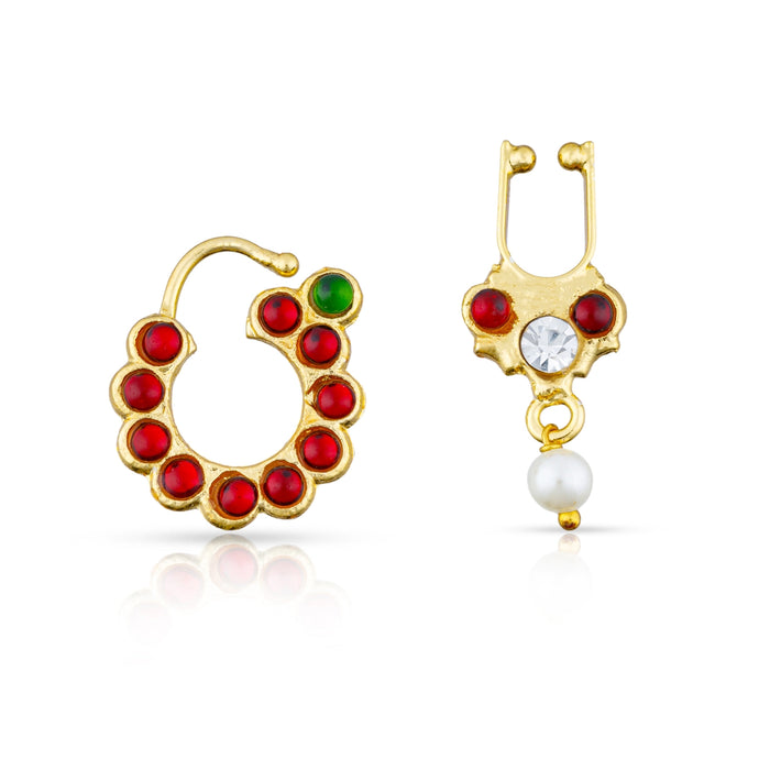 Bharatanatyam Jewellery Set Without Bangle | Dance Jewellery/ Artificial Jewelry/ Stone Jewellery for Dance