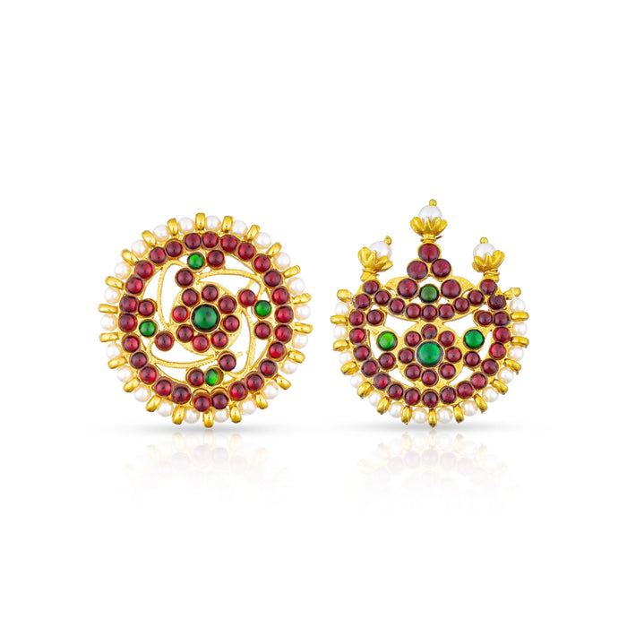 Bharatanatyam Jewellery Set Without Bangle | Dance Jewellery/ Artificial Jewelry/ Stone Jewellery for Dance