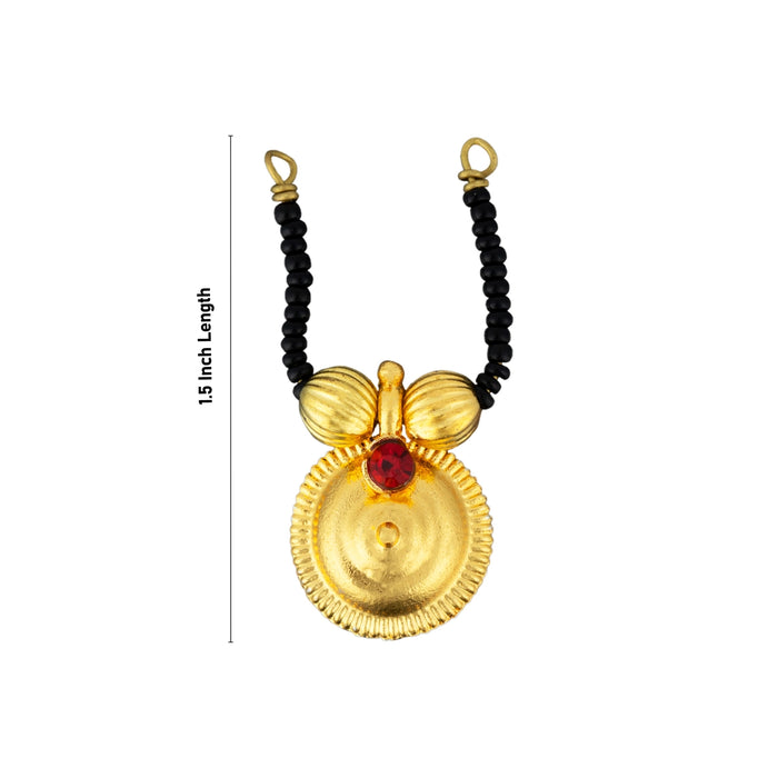 Mangal Sutra - 1.5 Inches | Varalakshmi Decor/ Thali Mangalsutra / Mangala Sutra / Jewelry Deity Decor